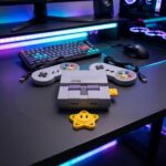 Game Retro Mini Super Nintendo 2 Controles com todos os jogos de SNES para reviver a nostalgia com diversão em dupla. - Imagem 5