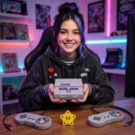 Game Retro Mini Super Nintendo 2 Controles com todos os jogos de SNES para reviver a nostalgia com diversão em dupla. - Imagem 7
