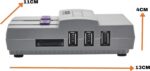 Game Retro Mini Super Nintendo 2 Controles com todos os jogos de SNES para reviver a nostalgia com diversão em dupla. - Imagem 9