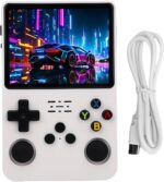 Console de Jogo Portátil retrô com tela IPS 3,5", 128G e RK3326: jogue mais de 10 emuladores com conforto e desempenho. - Imagem 5