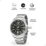 Relógio Seculus Masculino Prateado: estilo casual e elegância para comprar com confiança. - Imagem 9