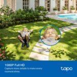 TP-Link Tapo C500: câmera externa Wi-Fi 360°, 1080p, visão noturna colorida e áudio bidirecional para mais segurança. - Imagem 9