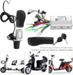 Controlador scooter elétrico 2 em 1 com LCD e acelerador universal para bikes 36V a 84V, desempenho estável e fácil instalação - Imagem 3