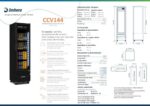 Cervejeira Imbera 244 Litros Full Black CCV144 220V com controlador inteligente, iluminação LED e prateleiras reguláveis. - Imagem 5