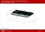 Fischer Cooktop 5 Bocas Platinium Mesa Prime Bivolt: alta potência, acendimento superautomático e queimadores italianos duráveis. - Imagem 3