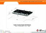 Fischer Cooktop 5 Bocas Platinium Mesa Prime Bivolt: alta potência, acendimento superautomático e queimadores italianos duráveis. - Imagem 7
