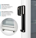 Refrigerador Expositor Vertical EOS 286L Branco: iluminação LED, 0 a 10°C e 10 anos de garantia no compressor - Imagem 3