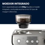Cafeteira Espresso Oster Xpert Perfect Brew 127V com moedor integrado, 15 bars e jarra espumadora para cafés completos em casa. - Imagem 5