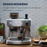 Cafeteira Espresso Oster Xpert Perfect Brew 127V com moedor integrado, 15 bars e jarra espumadora para cafés completos em casa. - Imagem 6