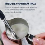 Cafeteira Espresso Oster Xpert Perfect Brew 127V com moedor integrado, 15 bars e jarra espumadora para cafés completos em casa. - Imagem 7