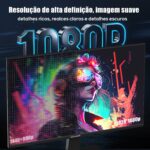 Monitor Gamer IPS 24 Full HD 144Hz 1ms: imagens fluidas, cores vivas e alta performance para jogar e trabalhar. - Imagem 3