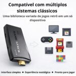 Video Game Retro Game Stick Lite 4K HDMI 64GB com 2 controles: plug and play com jogos retrô para toda a família. - Imagem 3