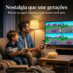 Video Game Retro Game Stick Lite 4K HDMI 64GB com 2 controles: plug and play com jogos retrô para toda a família. - Imagem 6