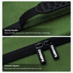 COOWPS Switch Case: proteção total e espaço para console, controles e 18 jogos. Ideal para transportar seu Nintendo Switch com segurança. - Imagem 3