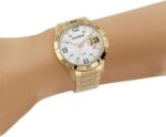Relógio Mondaine Masculino Casual Dourado: estilo e elegância para compor looks com sofisticação. - Imagem 4