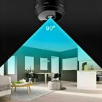 Mini Câmera Espiã A9 Wi-Fi Full HD 1080p: vigilância discreta com visão 150° e monitoramento por app IOS/Android - Imagem 4