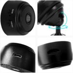 Mini Câmera Espiã A9 Wi-Fi Full HD 1080p: vigilância discreta com visão 150° e monitoramento por app IOS/Android - Imagem 5