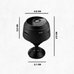 Mini Câmera Espiã A9 Wi-Fi Full HD 1080p: vigilância discreta com visão 150° e monitoramento por app IOS/Android - Imagem 6