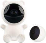 Babá eletrônica Vivitar Wi-Fi Full HD 1080p com Alexa, Google Assistant e monitoramento remoto seguro. - Imagem 3