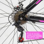 Bicicleta Gts Feel Aro 29 24v com freio a disco mecânico para mais controle e desempenho na compra ideal. - Imagem 5