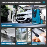 Hanabi Lavadora de Alta Pressão 1350W: limpeza potente, econômica e ideal para carros, pátios e uso doméstico - Imagem 7