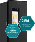 Cervejeira Philco PCV25A 250L 2 em 1 com controle digital, degelo automático e refrigeração eficiente para bebidas sempre na temperatura ideal - Imagem 9