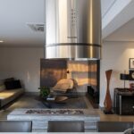 SUGGAR Coifa Ilha Redonda Quartzo Inox 35cm 110V: alta sucção, silenciosa e com função coifa e depurador - Imagem 2