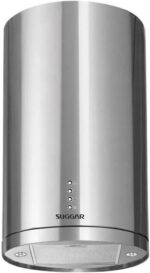SUGGAR Coifa Ilha Redonda Quartzo Inox 35cm 110V: alta sucção, silenciosa e com função coifa e depurador - Imagem 4