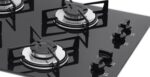 Fischer Cooktop Gás 4 Bocas com Mesa de Vidro Preta: alta eficiência, durabilidade e design moderno para sua cozinha. - Imagem 3