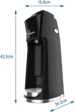 Purificador de Água Acquabios Easy Preto com água pura e prática para sua casa - Imagem 3