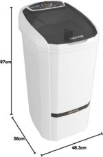 Colormaq Tanquinho 10kg LCS10 Branco 220v: lavagem prática com grande capacidade para facilitar seu dia a dia. - Imagem 6