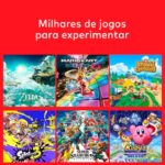 Nintendo Switch com Mario Kart 8 Deluxe e 3 meses online: jogue no modo portátil ou TV com até 9 horas de bateria. - Imagem 7
