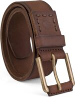 Timberland Cinto de couro casual masculino: estilo e durabilidade para completar seu visual com elegância.
