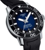 Tissot Seastar masculino em aço inoxidável: estilo casual e resistência para o dia a dia. - Imagem 6
