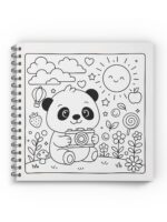 Coleção Cute & Comfy Premium Edition: livro de colorir adulto com 24 ilustrações fofas, 12 canetas e efeito relaxante para comprar já. - Imagem 4