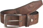 Cinto Masculino Social em Couro Legítimo Premium com elegância, durabilidade e acabamento sofisticado para compor looks formais. - Imagem 3