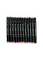 Coleção Cute & Comfy Premium Edition: livro de colorir adulto com 24 ilustrações fofas, 12 canetas e efeito relaxante para comprar já. - Imagem 8