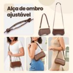Romantic Crown Bolsa de Ombro Feminina compacta, impermeável e moderna para trabalho, casual e festa - Imagem 6