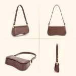 Romantic Crown Bolsa de Ombro Feminina compacta, impermeável e moderna para trabalho, casual e festa - Imagem 7