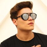 Óculos de Sol Redondo Floripa Cacife Brand: estilo retrô premium com proteção UV400 e visual unissex clássico moderno. - Imagem 3