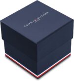 Tommy Hilfiger relógio masculino preppy em aço inoxidável: estilo sofisticado e versátil para comprar hoje - Imagem 4