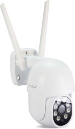 Câmera externa EKAZA WiFi com visão ampla, áudio bidirecional e detecção de movimento, compatível com Alexa e Google Assistant - Imagem 3