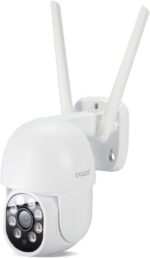Câmera externa EKAZA WiFi com visão ampla, áudio bidirecional e detecção de movimento, compatível com Alexa e Google Assistant - Imagem 4