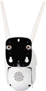 Câmera externa EKAZA WiFi com visão ampla, áudio bidirecional e detecção de movimento, compatível com Alexa e Google Assistant - Imagem 6