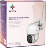Câmera externa EKAZA WiFi com visão ampla, áudio bidirecional e detecção de movimento, compatível com Alexa e Google Assistant - Imagem 7