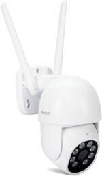 Câmera externa EKAZA WiFi com visão ampla, áudio bidirecional e detecção de movimento, compatível com Alexa e Google Assistant - Imagem 9