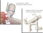 Suporte Inclinado para Câmera Babá Eletrônica Universal, ajuste ideal para berço, cama e móveis. - Imagem 4