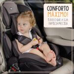 Cadeirinha Infantil Athenas Tutti Baby 9 a 36kg: segurança, conforto e ajuste ideal para o crescimento da criança. - Imagem 6
