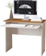 Mesa para computador e notebook slim: compacta, resistente e ideal para escritório, home office e gamers. - Imagem 3