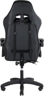 Cadeira Gamer Lancer Preta Healer: conforto ergonômico, reclínio até 145° e suporte premium para jogos e trabalho. - Imagem 5